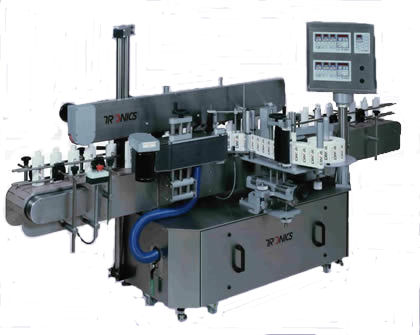 Front Back Wrap and Panel Labeling machine